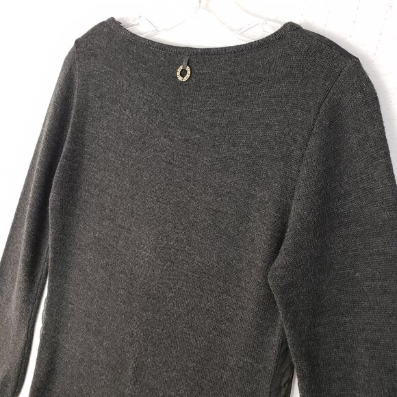 Save the Queen Italy Tunic Sweater Dress Longline Wool Silk Art-to-wear size M - Picture 7 of 14